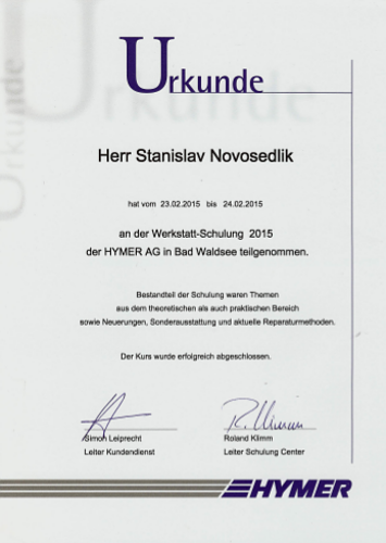 Certifikát Certifikát